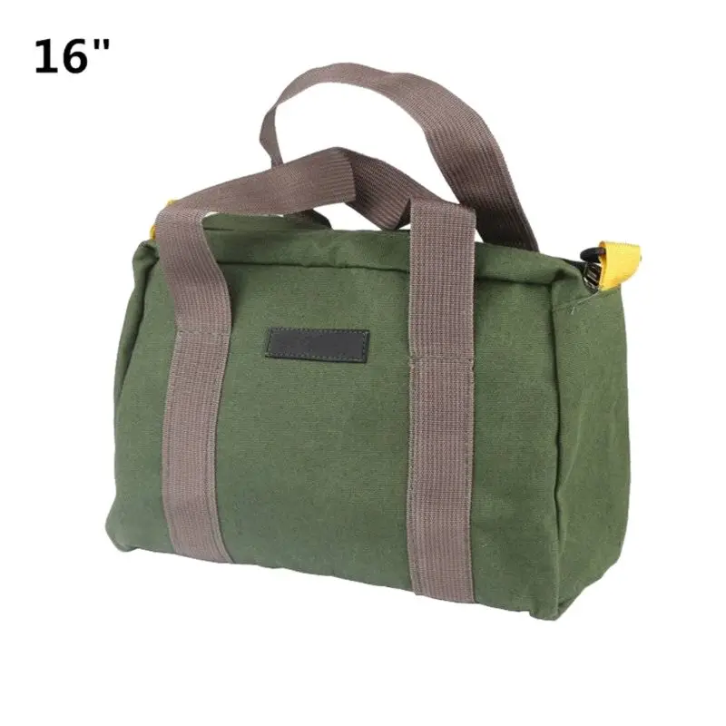 

Multifunction Canvas Hand Tool Storage Bag Waterproof Hardware Parts Organizer Pouch for Screwdrivers Pliers Tool Bag 24BA