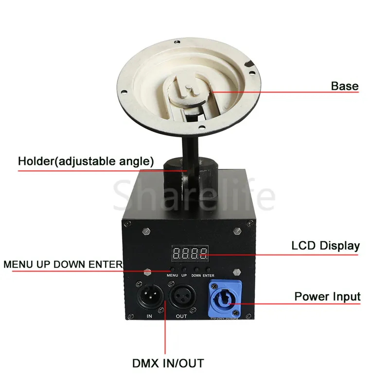 Sharelife Мини 500 МВт DJ RGB Метеор шторма лазерный проектор светильник DMX DJ Главная вечерние шоу выступление сценический светильник ing мерцающие звезды эффект