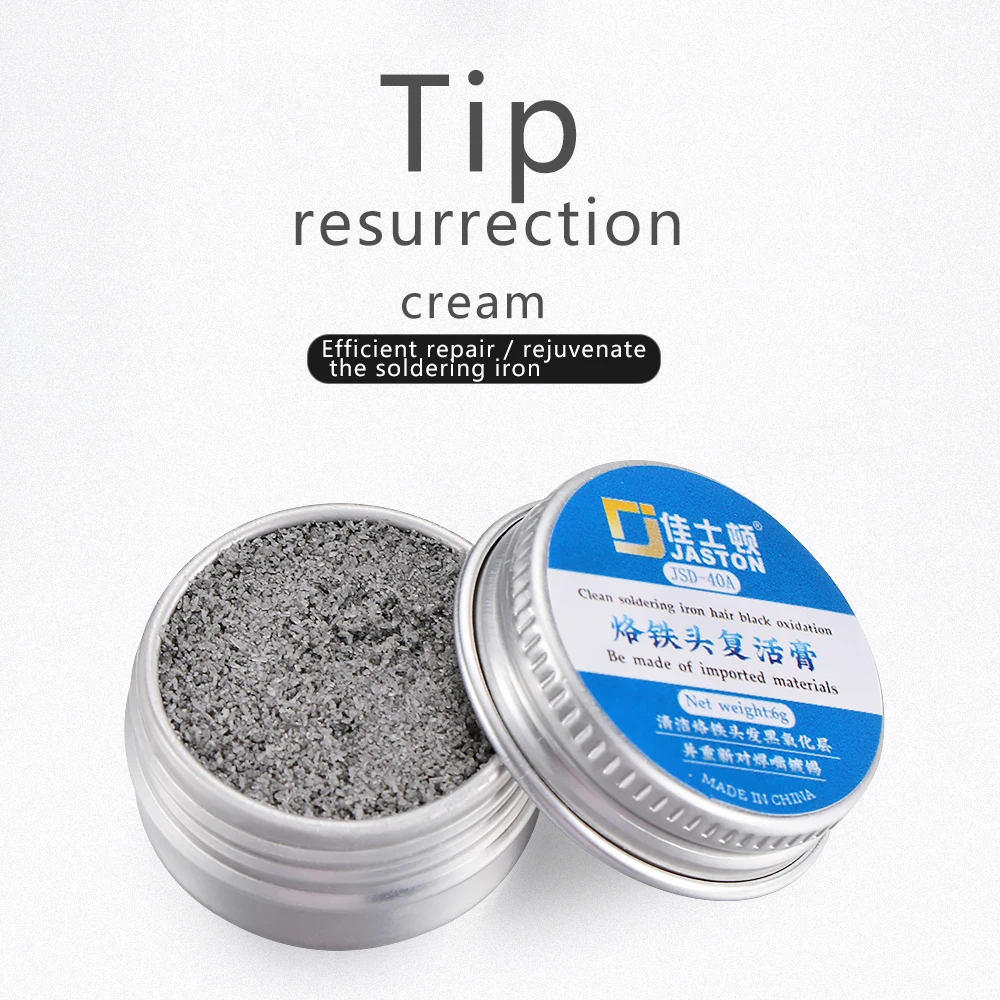 

Electrical Soldering Iron Tip Refresher solder Cream Clean Paste for Oxide Solder Iron Tip Head Resurrection