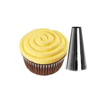 

1PC 12# Piping Nozzle For Creating Round Petal Shape Decorating Icing Tip Baking &Pastry Tools Bakeware