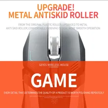 X7 2,4G беспроводная мышь портативная Мобильная оптическая мышь с usb-приемником 6 кнопок 7 цветов для ноутбуков, ПК, ноутбуков, Macbook