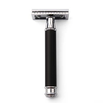 

Razor Brass Plating Men's Double-Sided Manual Razor,Brass Handle Shaving Hair Removal Tool