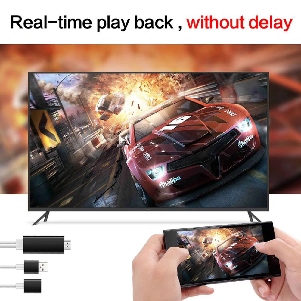 JRGK к HDMI HDTV AV кабель высокоскоростной экран видео для iPhone 7 /6s/5 ipad Samsung Huawei поддержка