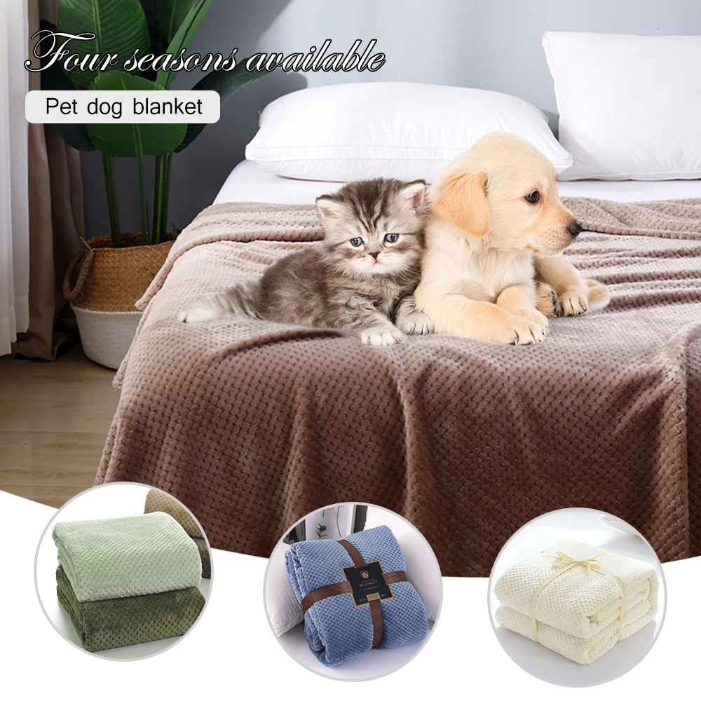Мебель, кресло, кровать, ковры для домашних животных, собак, кошек, мягкое одеяло, диван, товары для домашних животных, одноцветное теплое одеяло для собак, кошек