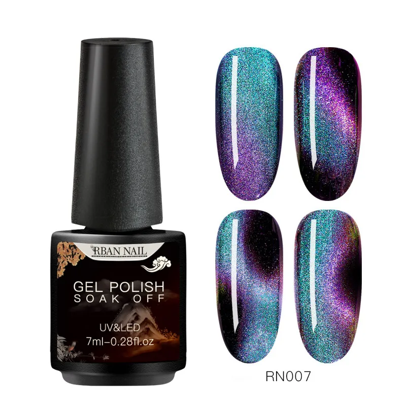 HHS05093 RBAN NAIL 5D кошачьи глаза УФ-гель для ногтей Хамелеон светодиодный гель лак для ногтей с магнитом палочка Полупостоянный светодиодный гель для ногтей набор - Цвет: HHS05093