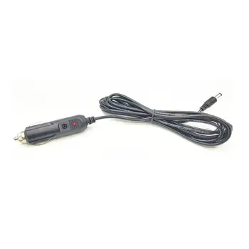 

12V Car Auto LED Male Cigarette Lighter Audio Connector with Fuse&Wire Power Charger Adapter Socket Plug