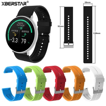 

20mm Silicone Wristband Strap for Polar Ignite Smartwatch Replacement Watch Bracelet Watchband Wrist Band
