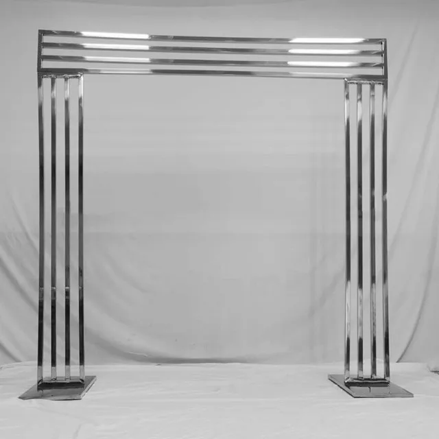 

Свадебные мебель золото дисплей, нержавеющая сталь, для свадьбы, для сценическая фоновая декорация yudao684