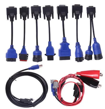 9pcs Full cables for USB Link 125032 Nexiq Nexiq2 Truck diagnostic Tool Cables Diagnostic |