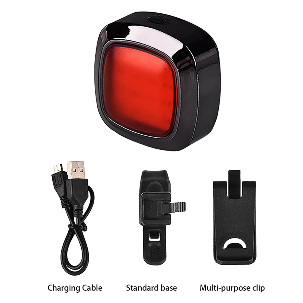 Flash Deal Safety taillight Bike parts USB Charging Brake Induction Safe riding Waterproof Safety taillight Waterproof Safety taillight #BZ 9 Flash Deal Safety taillight Bike parts USB Charging Brake Induction Safe riding Waterproof Safety taillight Waterproof Safety taillight #BZ 9