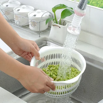 

Creative Kitchen Faucet Adjustable Tap Extender Faucet Saving Water Splash-Proof Water Outlet Shower Head Water Filter Sprinkler