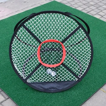 

Portable Foldable Golf Chipping Net Golf Outdoor Chipping Pitching Cages Mats Indoor Collapsible Golfing Target For Practice