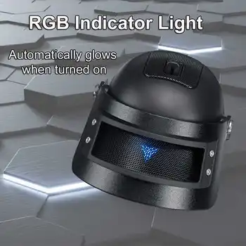 

Portable Mini Helmet Wireless bluetooth Speaker Bass Stereo Surround Subwoofer BT 4.0 Music Player Special Gift for Game Playing