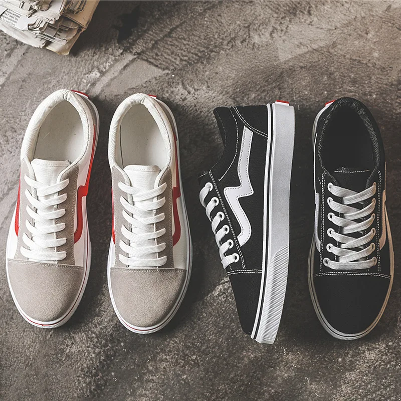 

Spring Korean-style MEN'S SHOES Low Top Sneakers Casual Versatile Students Men Mixed Colors MEN'S SHOES