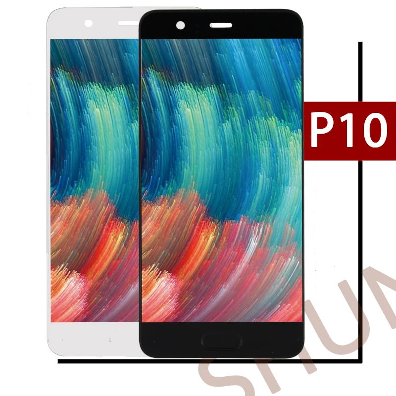 ААА + 5 1 &quotдля Huawei P10 ЖК-дисплей сенсорный экран дигитайзер для сборки с корпусом