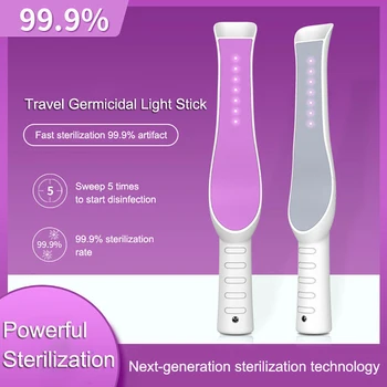 

LED UV Disinfection Lamp Tube Portable Handheld UVC Sterilizer Lights Tube Portable UV Light Handheld LED Sterilize