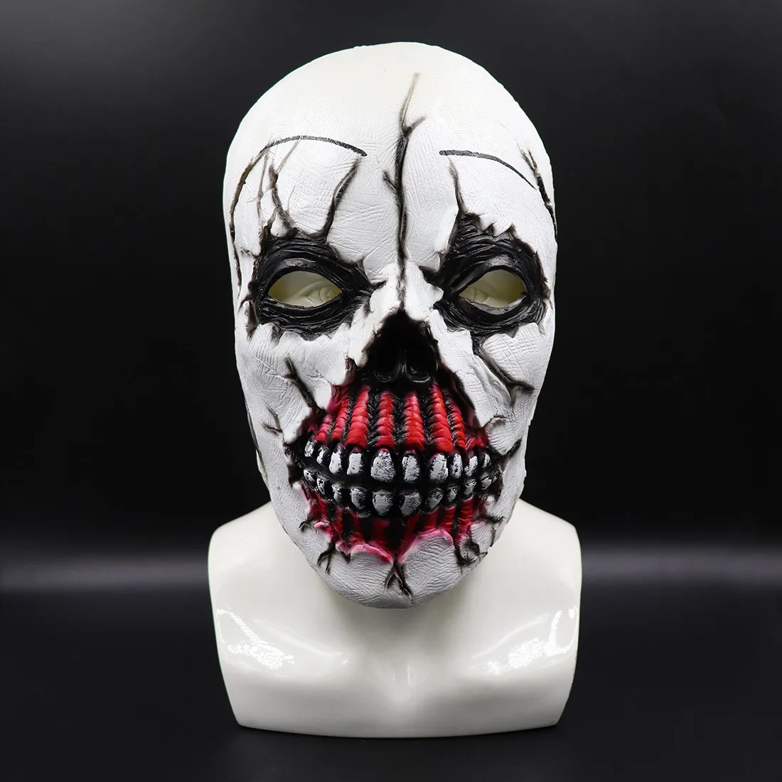 

Hot Sale Halloween Funny Adult Toys Bloody Mask Melting Face Adult Latex Costume Birth gift Toy 2019 New