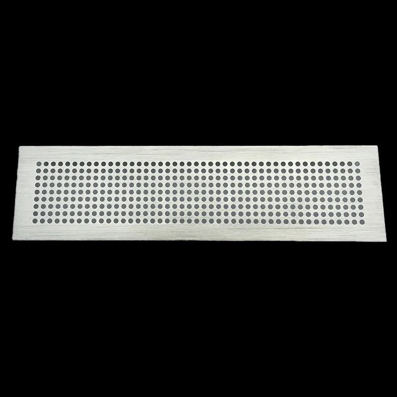 Air Vent Grille W80mm Honeycomb Rectangular Aluminum