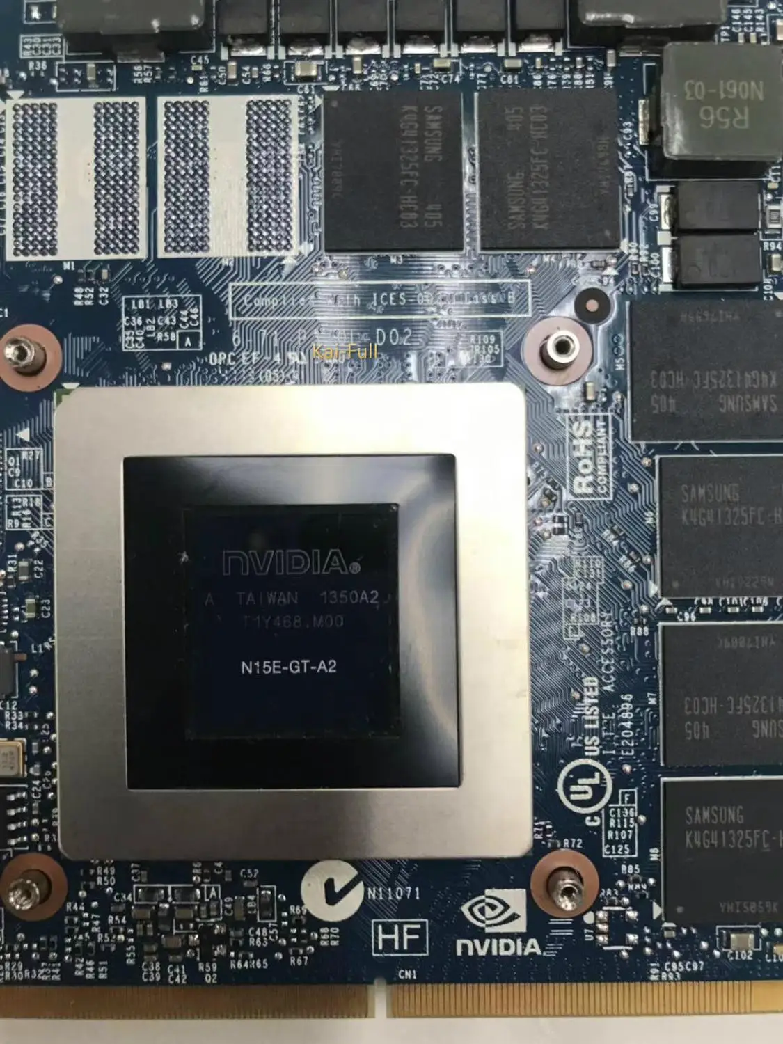 Best 100% working GTX 870M GTX870M 3G DDR5 Video VGA card Graphics CARD For Dell M18X M17x m6700 M6800 laptop