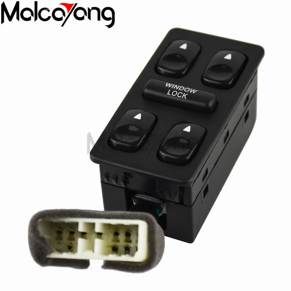 Left Front Door Power Casement Main Control Switch For Elantra 1992-1994 93570-28001