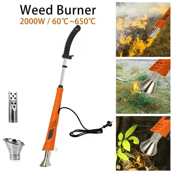 

Electric Weed Burner 2000W Electric Lawnmower Weeder Power Tool Professional Weeding High Efficiency Environmental Protection