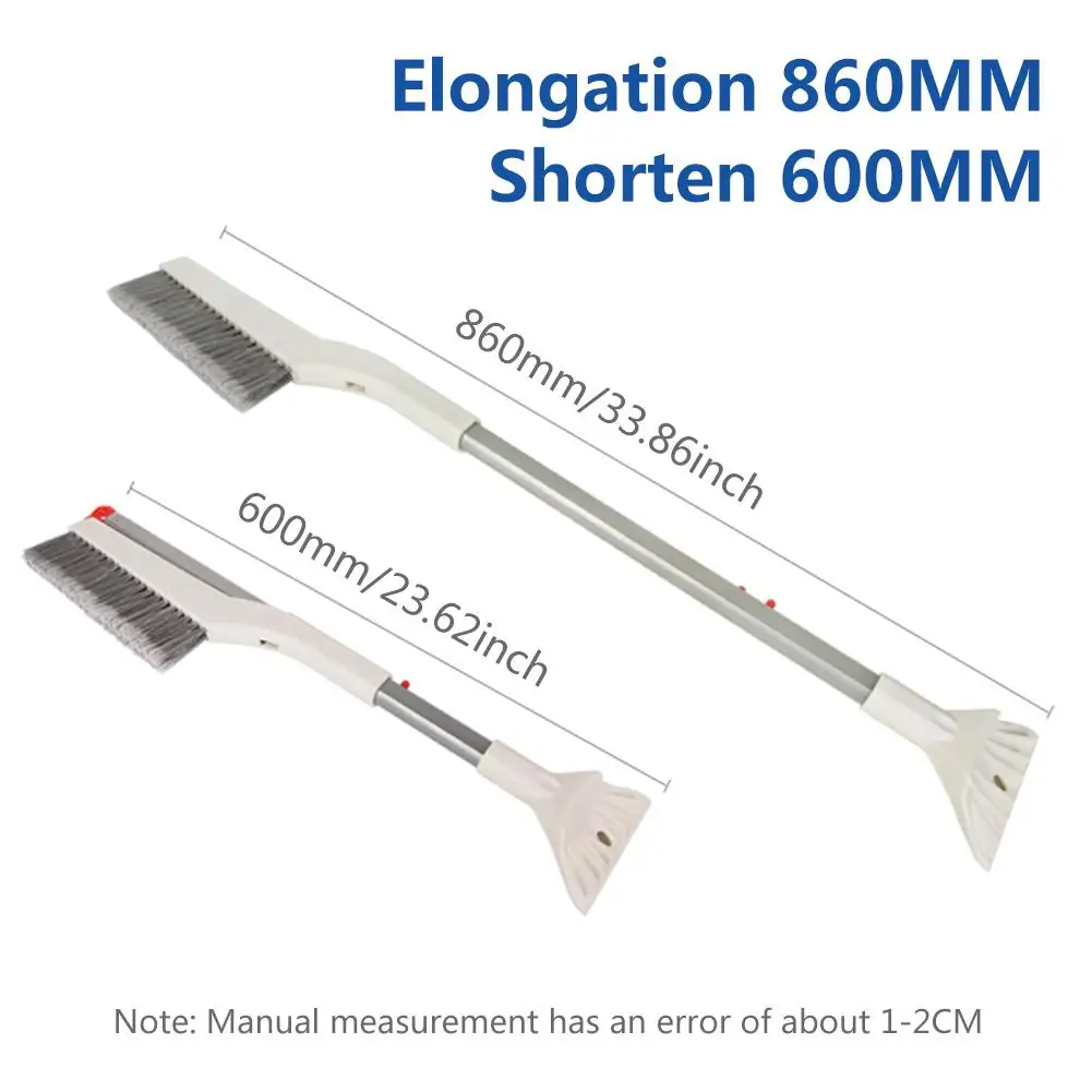 Выдвижной Автомобильный скребок для снега и льда щетка для снега Лопата щетка для удаления зимние Инструменты для удаления