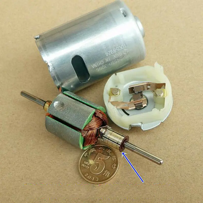 MABUCHI RS-545SH-3055 микро электродвигатель постоянного тока 12 V-24 V Высокое Скорость Мощность большой крутящий момент 3,15 мм вал вентилятор охлаждения игрушечный садовый инструмент «сделай сам»