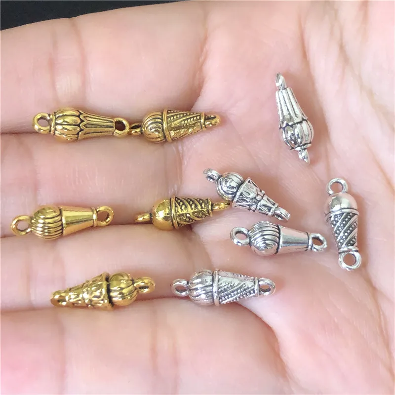 JunKang 25 шт misbaha tasbih соединители для мороженого Изготовление ювелирных изделий DIY