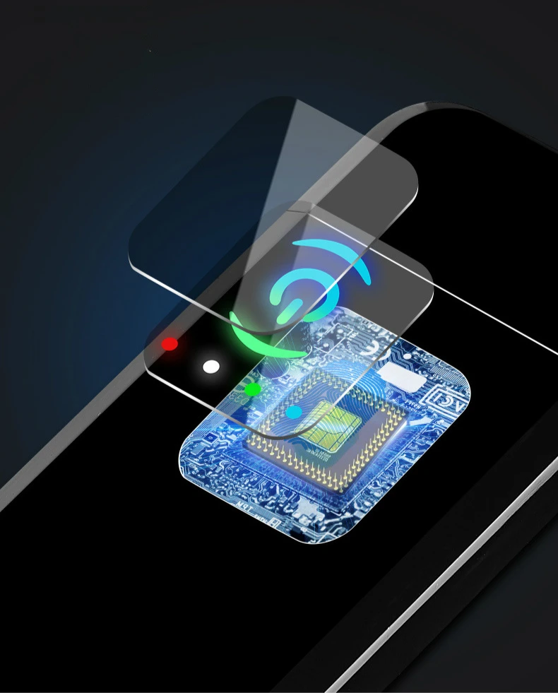 Светодиодный сенсорный Электронный USB Зажигалка металлическая перезаряжаемая Зажигалка Ветрозащитная электрическая зажигалка для курения гаджеты для мужчин