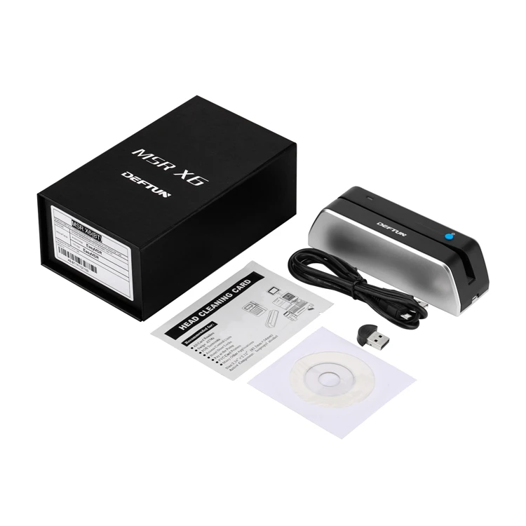 MSR X6BT USB кард ридер писатель msrx6bt совместим с msr206 msr605 msrx6 MSRX6BT msr605Xbluetooth|Считыватели