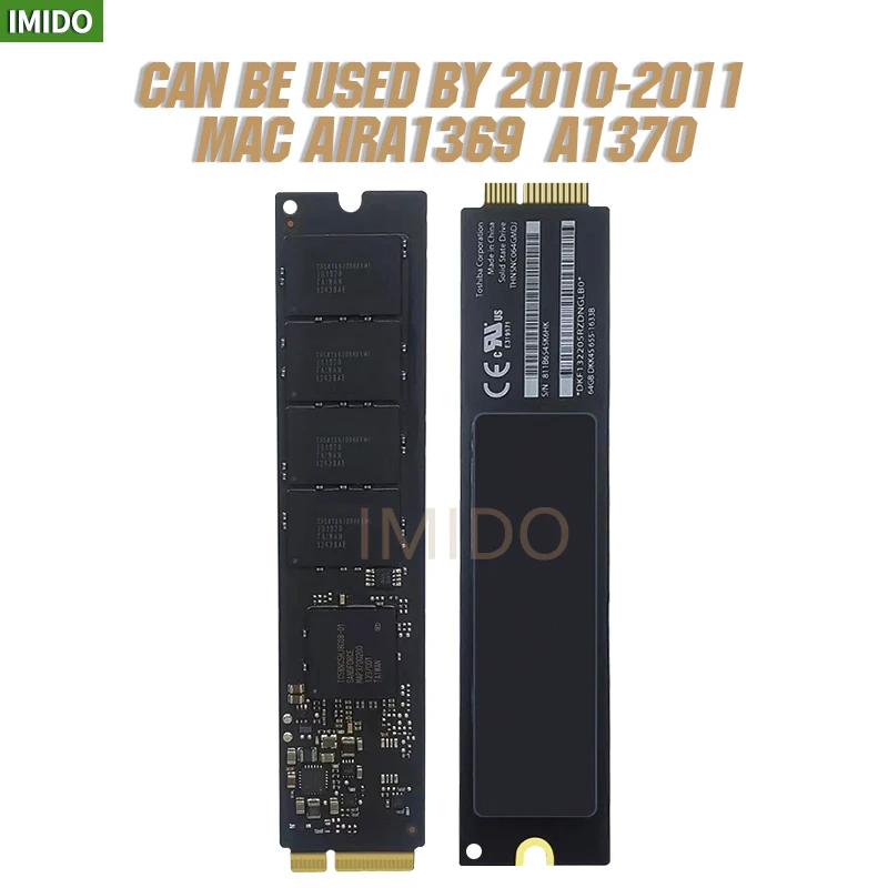 Оригинальный Macbook Air A1369 A1370 для 2010 2011 год 64 Гб 128 ГБ 256 SSD MC503 MC504 MC505 MC 506 MC965 MC966 MC968 MC969 |