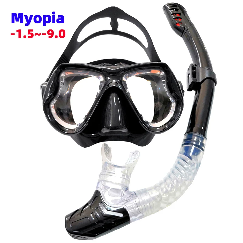 JoyMaySun Myopia Diving masks Snorkeling Set nearsighted swimming