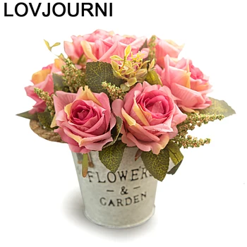 

Para Jardim Dekoratif Vazo Ceramica Vaso De Flor Accessories Modern Teraryum Decoration Home Flower Vase