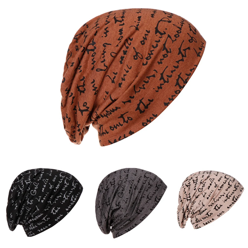 

New Spring Autumn Women Men Unisex Hip Hop English Letter Printing Hedging Cap All-Match Pile Hat Street Style Accessories