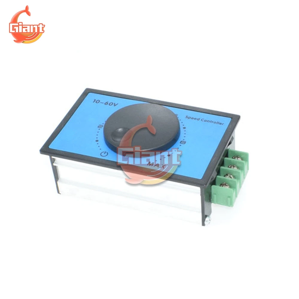 DC 10-60V 20A 775 Motor PWM Speed Controller Soft Start Switch TE1255 12V 24V Governor Current Voltage Regulator | Строительство и