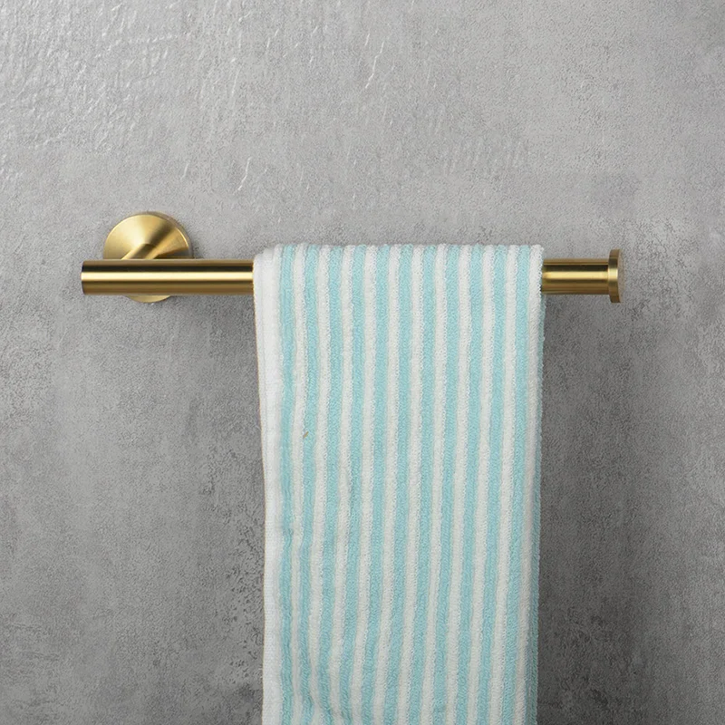 Bathroom Hardware Set Paper Towel Holder Toilet Paper Holder Towel Hook Clothes Hook Brush Gold Bathroom Hardware Accessories Set Towel Bar Paper Holder Towel Ring Robe Hook Round Classic Bathroom Fittings
