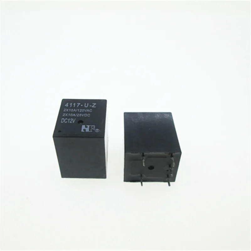 Автомобильное реле 12V 4117 U Z DC12V 12VDC 10A 120VAC 5PIN|Реле| |