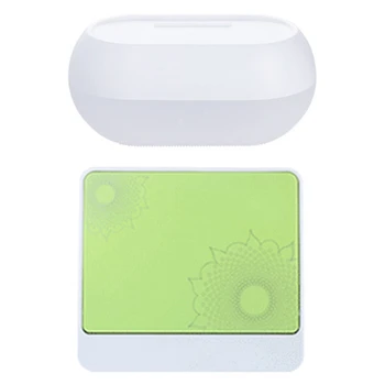 

1pcs Folding Wall Storage Holder Hanger Wall Box with Tray & 1pcs Waterproof Tissue Box Free Punching Wall Mounted White