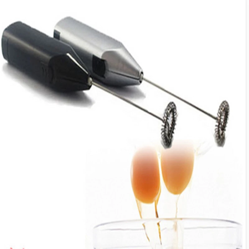 

New Stainless Steel Electric Handheld Mixer Milk Frother Blender Milk Foamer Maker For Coffee Latte Cappuccino gadgets