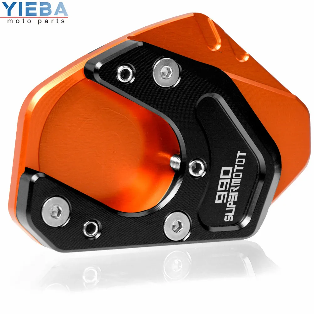 CNC алюминиевый moto rcycle Sidestand Kickstand подставка для ног боковая подставка Увеличьте Мото части для KTM 990 Super moto T 2009-2011 2012