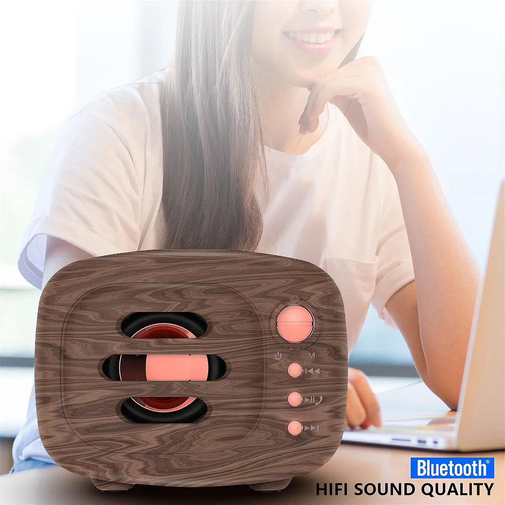 Bluetooth динамик s Портативный беспроводной стерео SD карта FM Динамик для смартфона