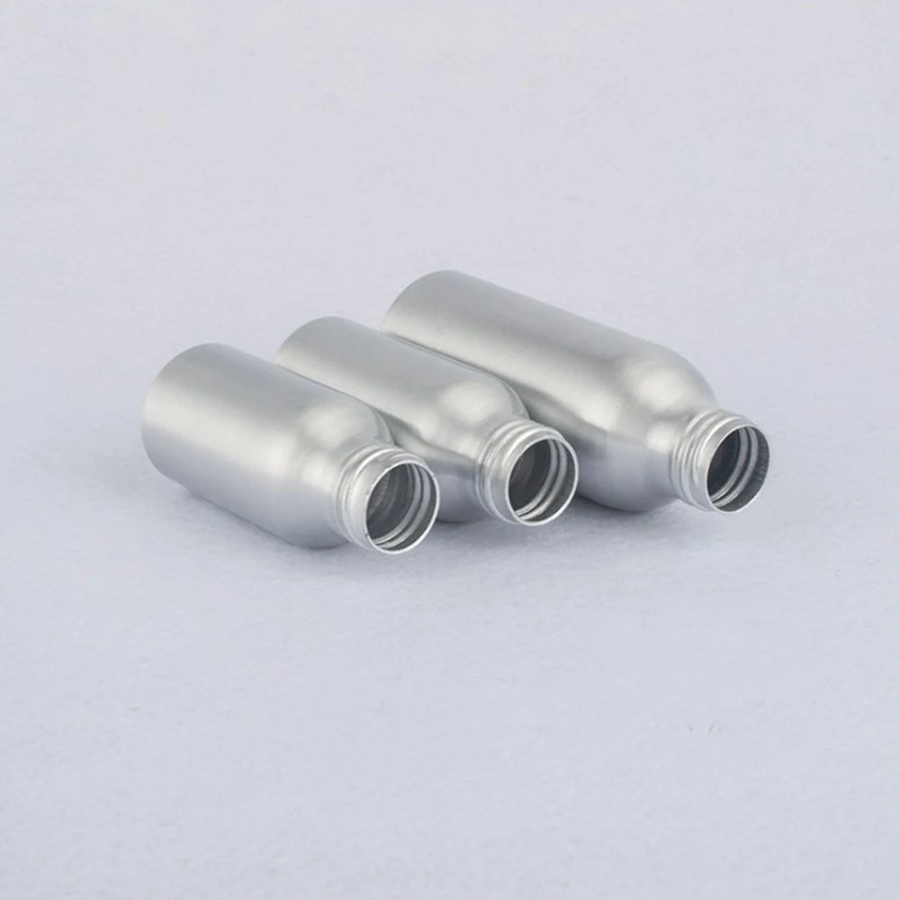 1pc 30-500ML Aluminum Spray Bottle Pump Sprayer Fine Mist Refillable Water Bottle Sprinkler