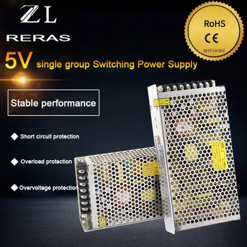 

5V Industrial Power Supply Switching Transformer AC 110V 220V To DC 5V 15W 25W 35W 50W 60W 250W AC TO DC SMPS