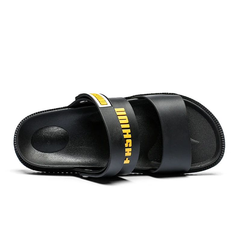 Mens Summer Fashion Sandals Men Casual Nonslip Lightweighe Clogs Shoes Male Roman Beach Slippers Two Wear