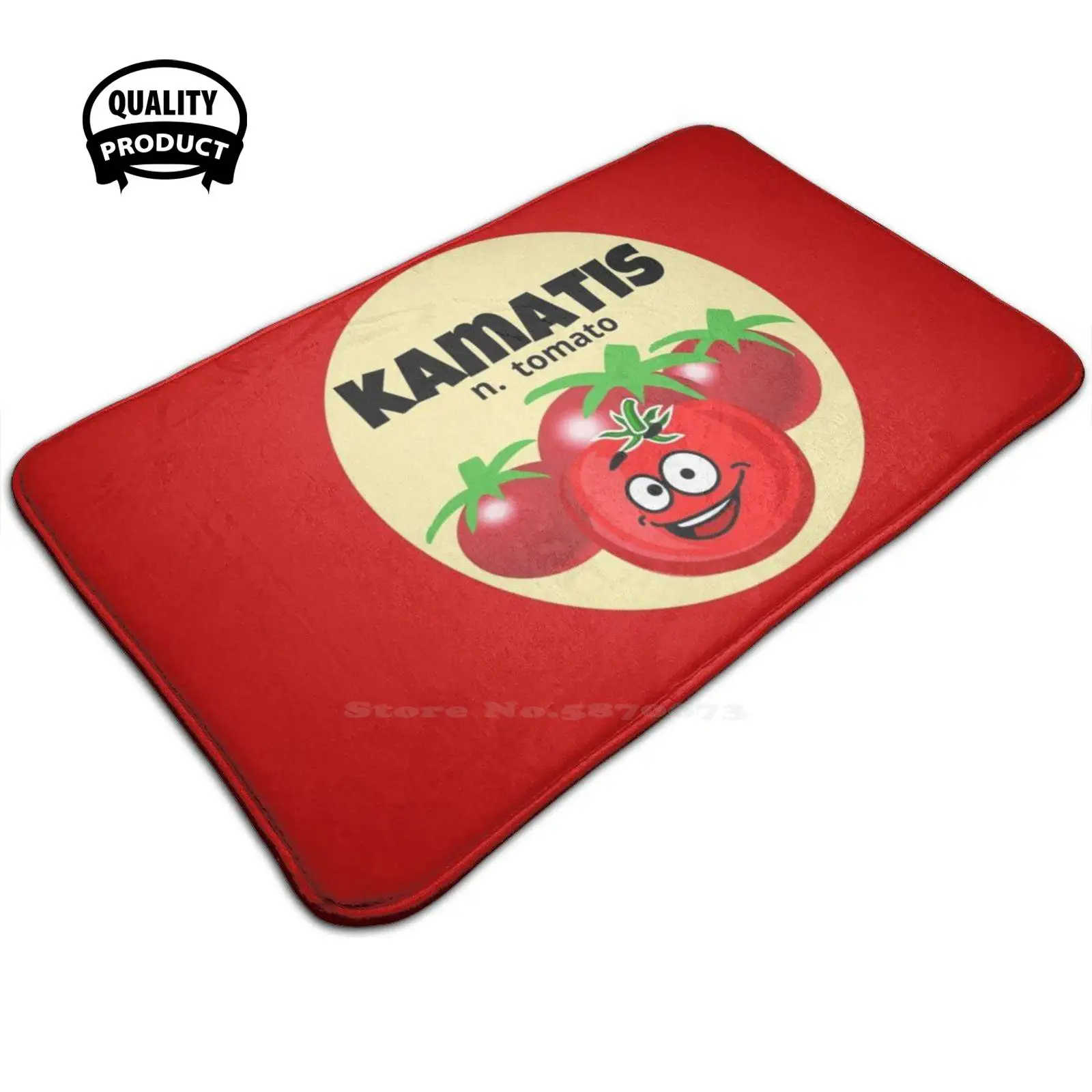 KamatisTagalogFilipinoTextMeaningTomatoDoorMatFootPadHomeRug