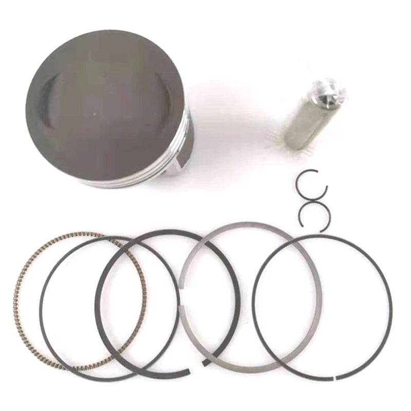 

Motorcycle 62 mm Piston 13 mm Pin Ring Set Kit Assembly for HONDA CG150 CGH150 ZJ150 Irbis GS150 150cc