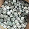 100g Natural Green Emerald Auspicious Jade Crystal Tumbled Polished Stones Decor Natural Stones and Minerals 3