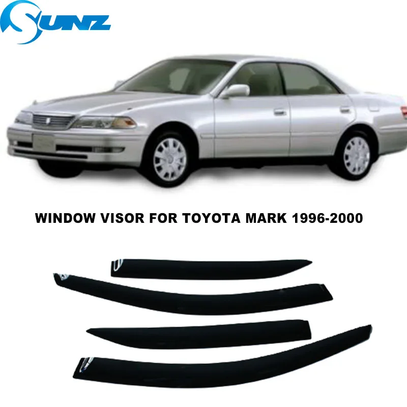 Всепогодные экраны для Toyota Mark II X100 1996 1997 1998 1999 2000 боковые оконные козырьки