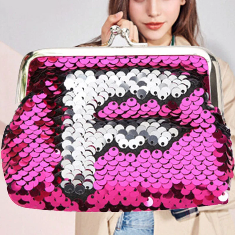 Novedad! Fadhion monederos lentejuelas reversibles, Mini carteras con lentejuelas mágicas, portatarjetas portátiles para teléfono para niñas y mujeres, Portomonee H66|Monederos| - AliExpress
