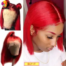 Best Offers Brazilian Straight Hair Remy Red 99J Bob Wigs 150 13X4 Lace Front Wig With Baby Hair Pre Plucked Short Human Hair Wigs Remyblue Best Offers Brazilian Straight Hair Remy Red 99J Bob Wigs 150 13X4 Lace Front Wig With Baby Hair Pre Plucked Short Human Hair Wigs Remyblue